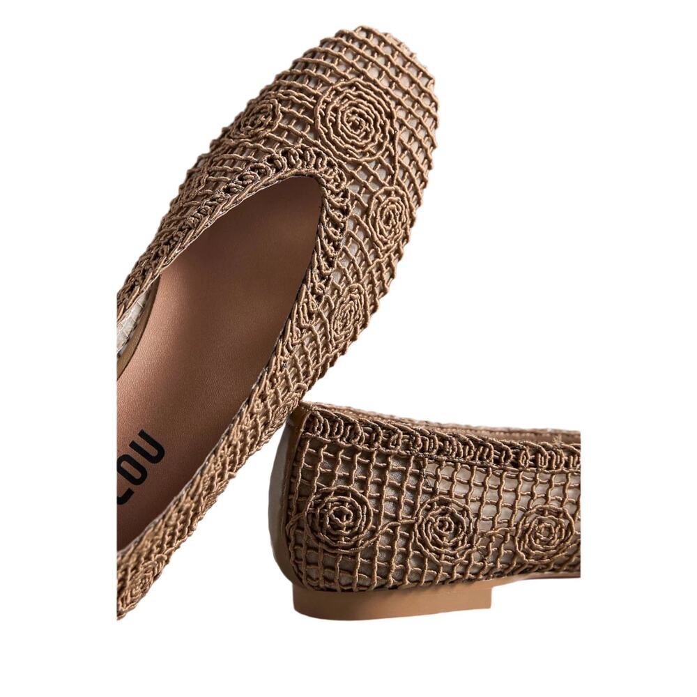 Bibi Lou Macramé Ballet Flats size 37